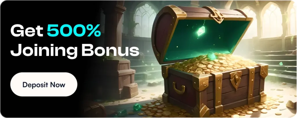Get 500% Joining Bonus | Winadda